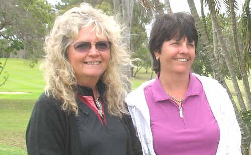 Sheryl Hocking and Elaine Stewart. Sheryl Hocking and Elaine Stewart.